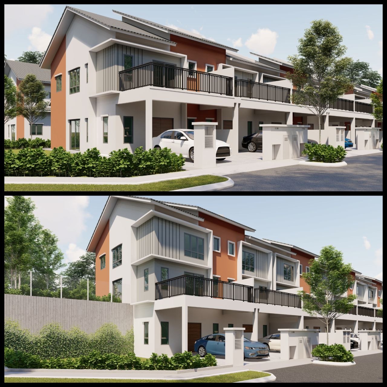 Freehold 2 Tingkat Teres & 2.5 Tingkat Teres di Desa Salak Jaya,
